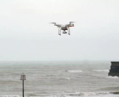 Drones Fight Against Plastic Pollution on UK Beaches