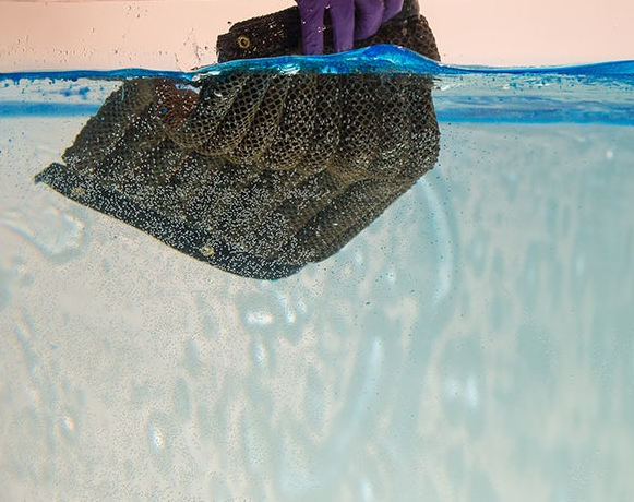 Reusable Sponge for Oil Cleanup