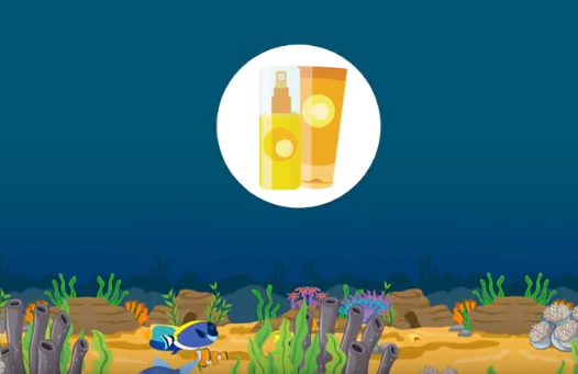 Magnetic Beads Mop up Sunblock in the Sea