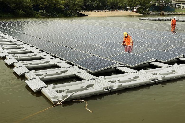 PUB to ​generate solar ​power from ​Bedok, Lower ​Seletar ​reservoirs to ​run operations