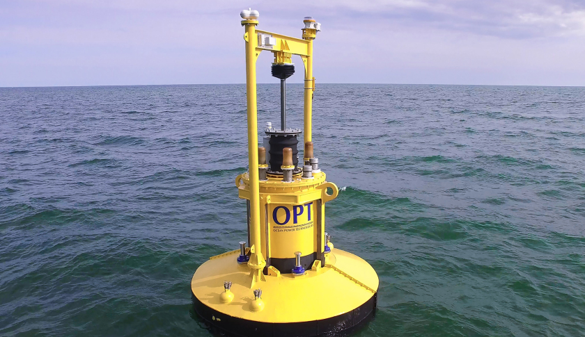 Stock Jump in Wave Power
