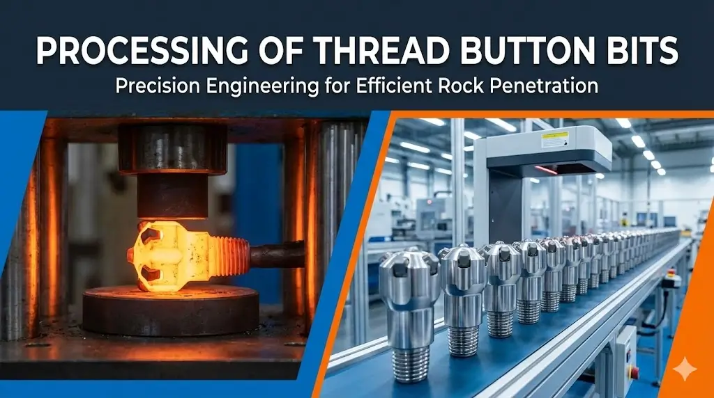 Rock Drill Bits Manufacturing Process