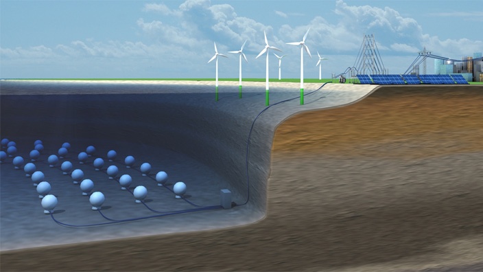 New Underwater Energy Storage Concept