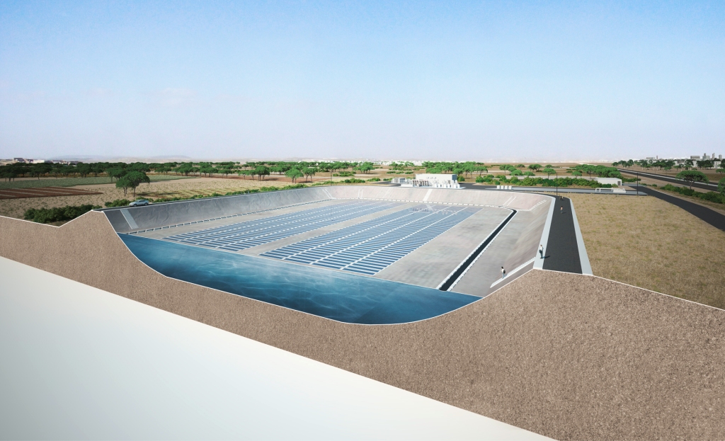 Floating Solar Cover for Irrigation Ponds