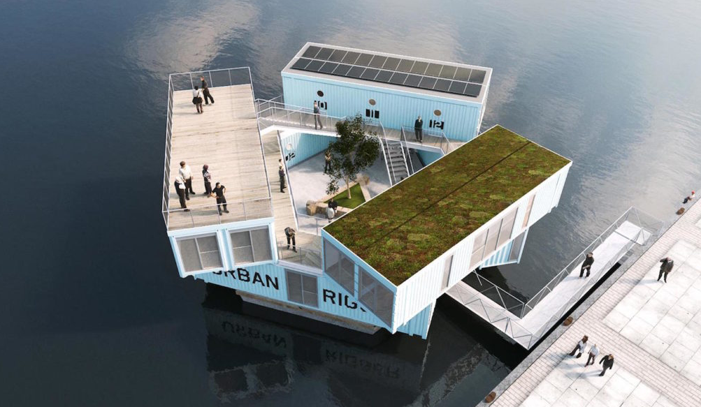 Floating Shipping Containers Answer to Affordable Housing?