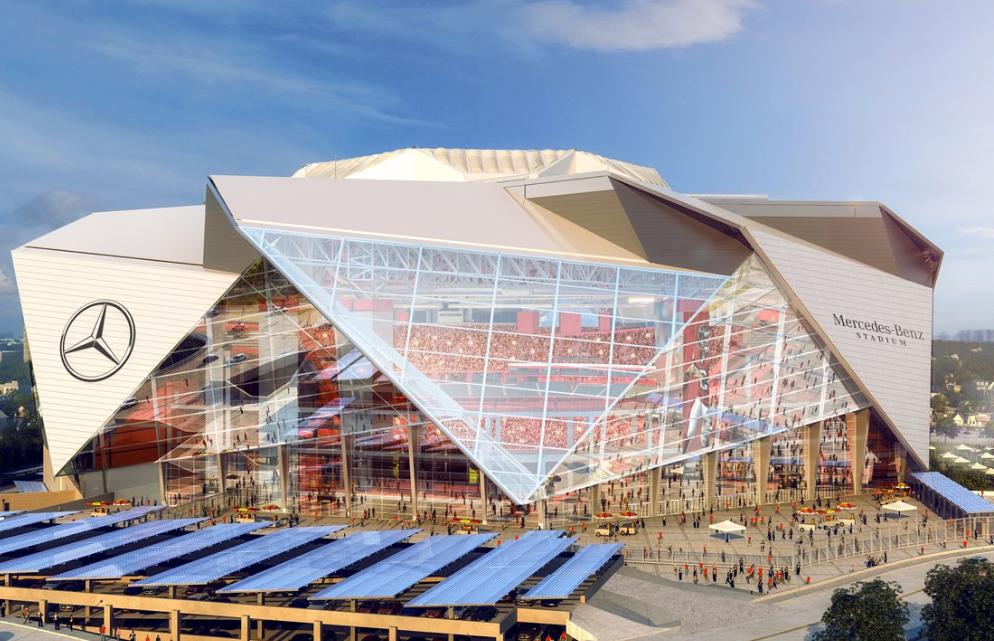Mercedes-Benz Stadium Improves Its Sustainability Standards