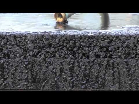 Porous Asphalt for Better Water Management