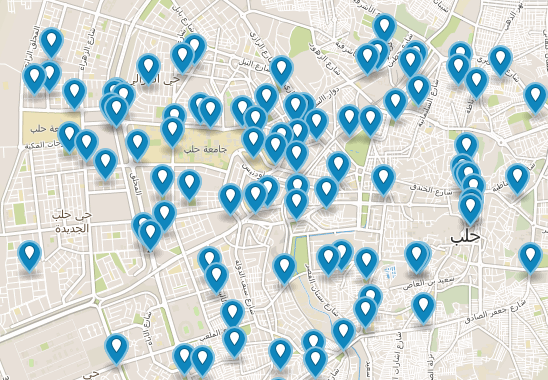 Syrians Use Digital Map to Find Water