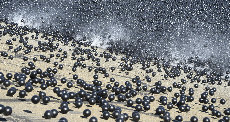 Shade Balls Saving Water