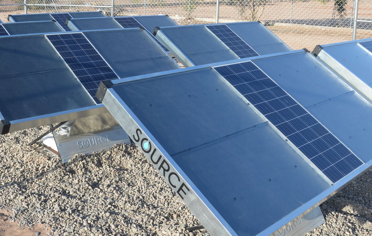 5L of Drinking Water per Day from a Solar Panel