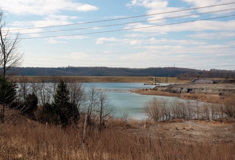 Draining of Coal ash lagoons