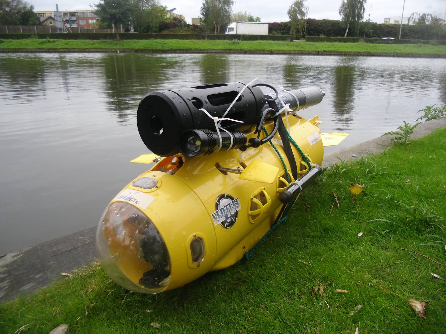 Underwater Drones Inspect Water Quality in Indonesia