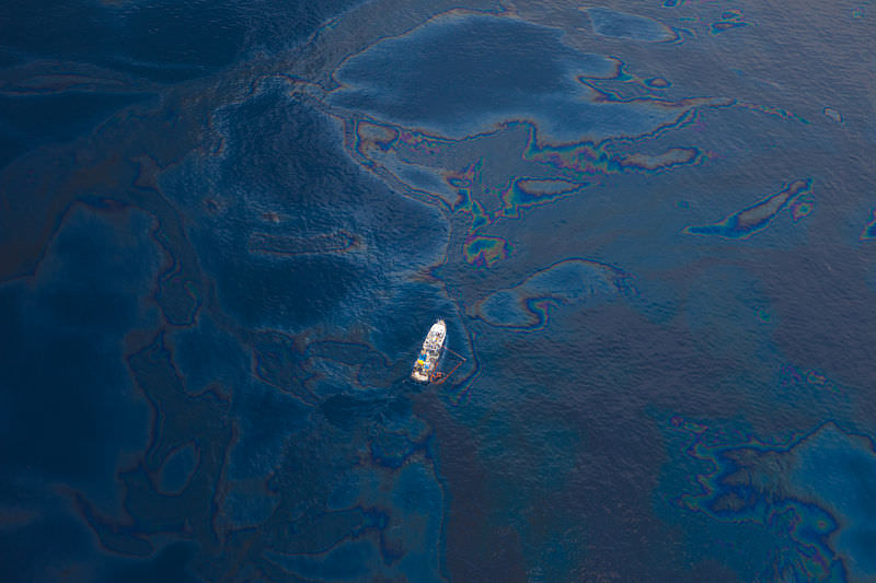 Icebreaker Tests Out Oil Spill Recovery System