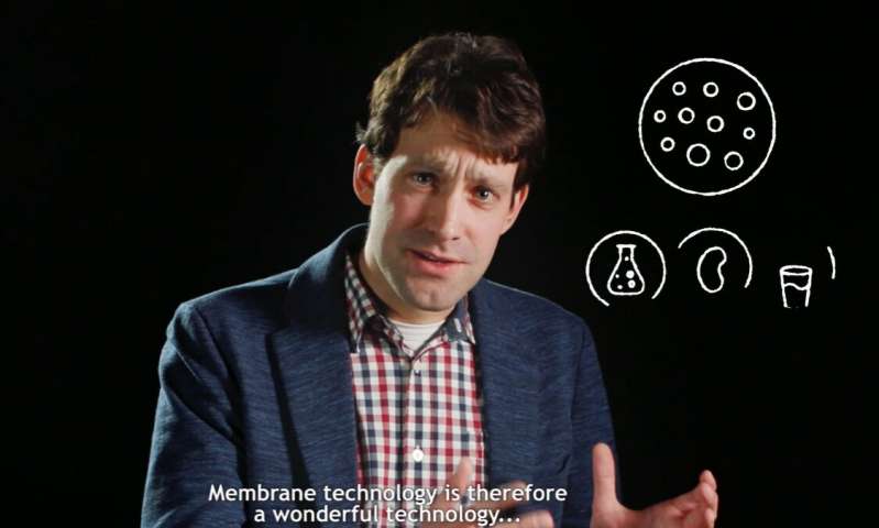 Smart membranes, made in water