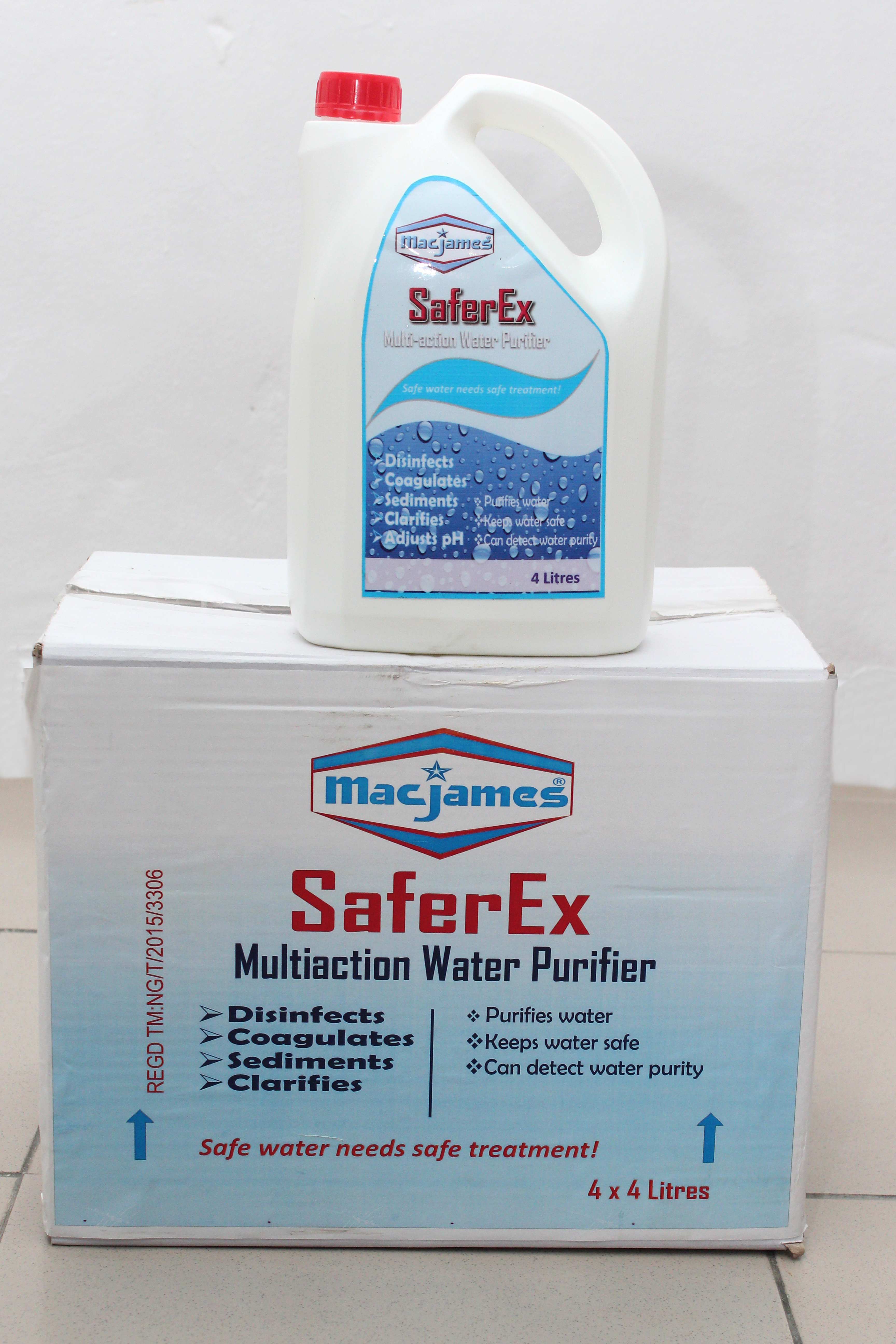 SaferEx  -  Multi-action Water Purifier: A solution to Water Challenges.