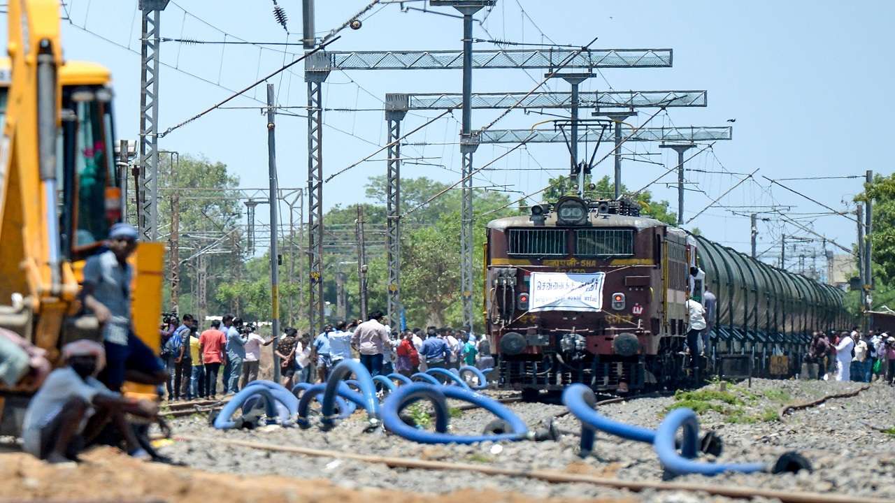 First 50-Wagon Train Carrying Water For Chennai Arrives In Parched City (Video)