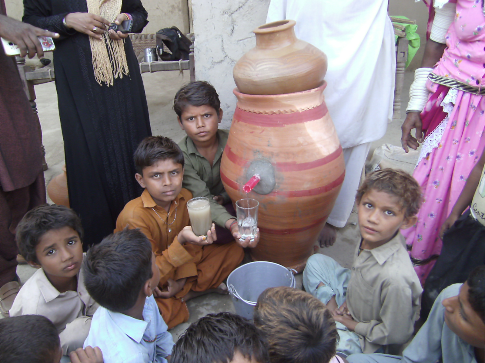 AHD helping thousands of poor people and the flood affected people now getting safe and clean drinking water and saved from all type of contamin...
