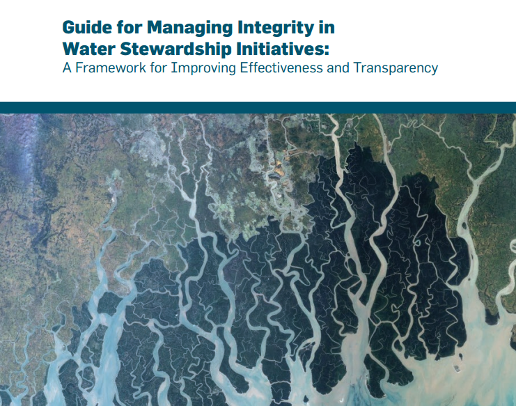 Guide to Corruption-free Water Stewardship Launched by UN