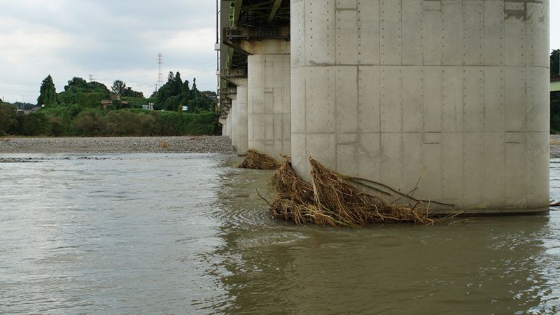 Floating debris can damage instrumentation.