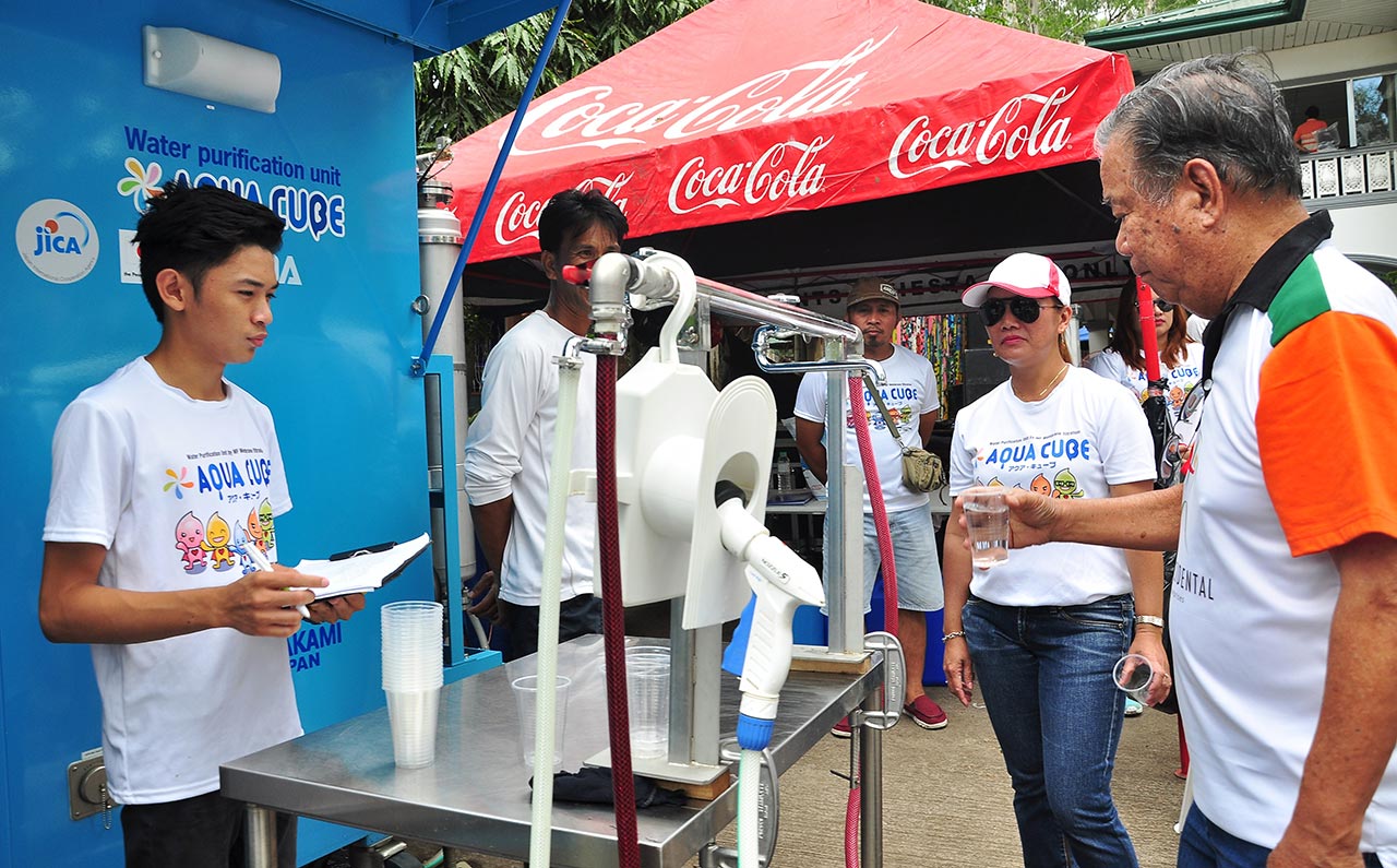 Japanese water technology helps Philippines