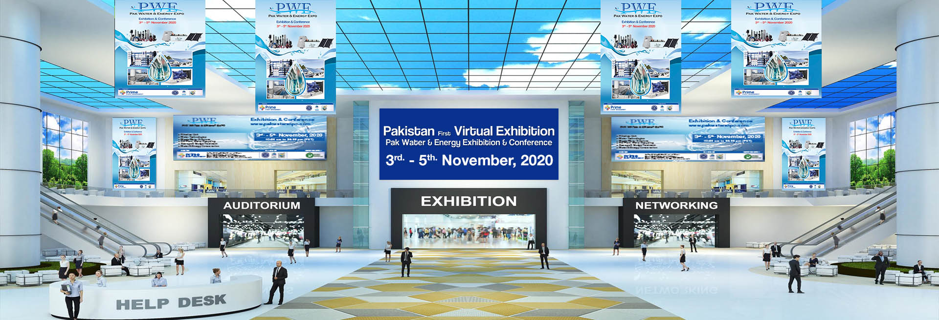 Virtual Online Pak Water & Energy Exhibition & Webinar 3 to 5 November 2020 Pakistan. Free registration on https://www.pakwaterexpo.com/