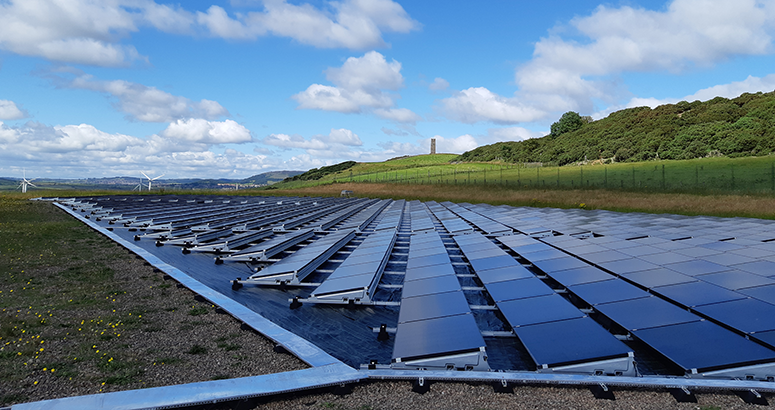 Scottish Water completes Fife reservoir solar site as it targets net zero by 2040