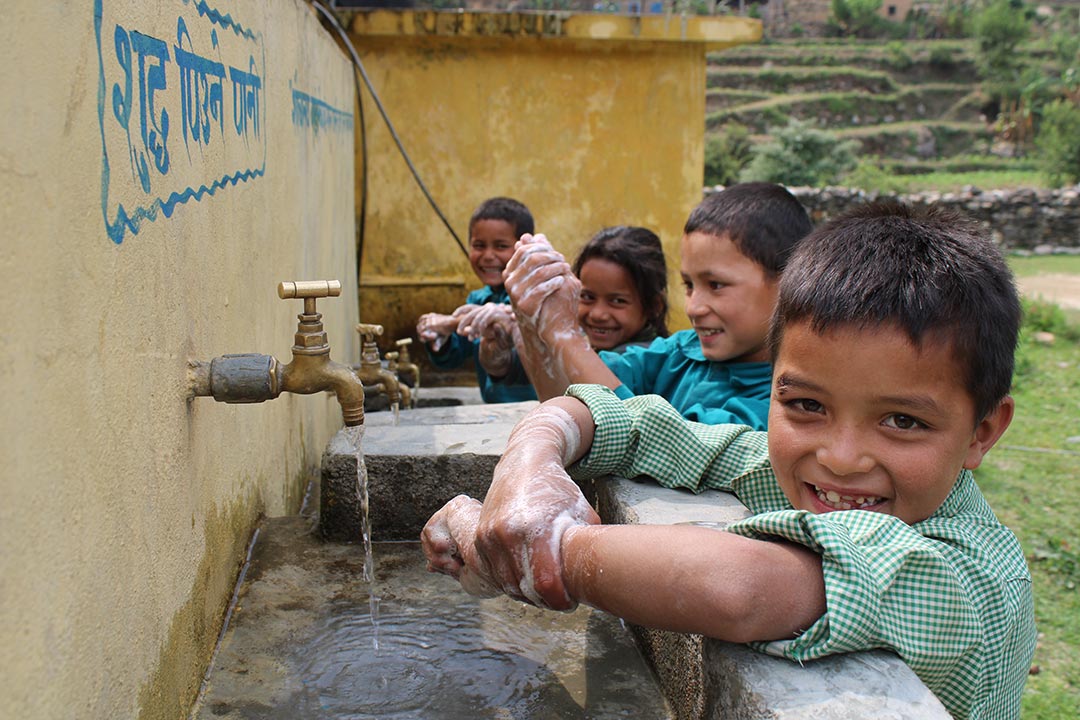 Nepal integrates hygiene promotion with routine immunisation