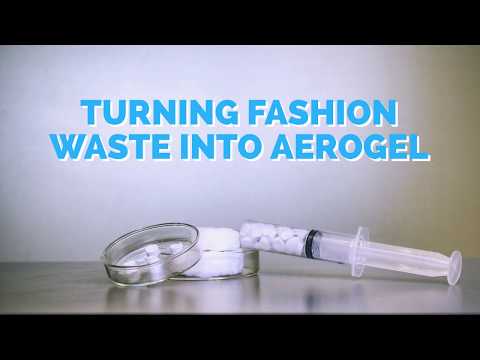 Compressible Cotton Aerogels - Turning Fashion Waste into Multifunctional Material