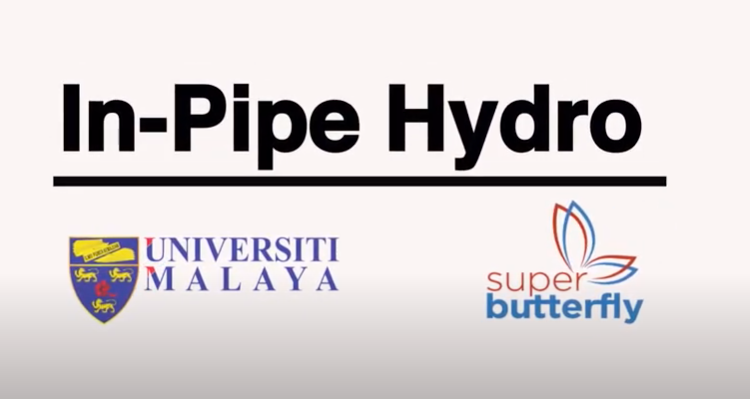 In-Pipe Hydropower Generation by Super Butterfly