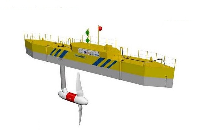 First All-in-one Floating Tidal Energy Platform