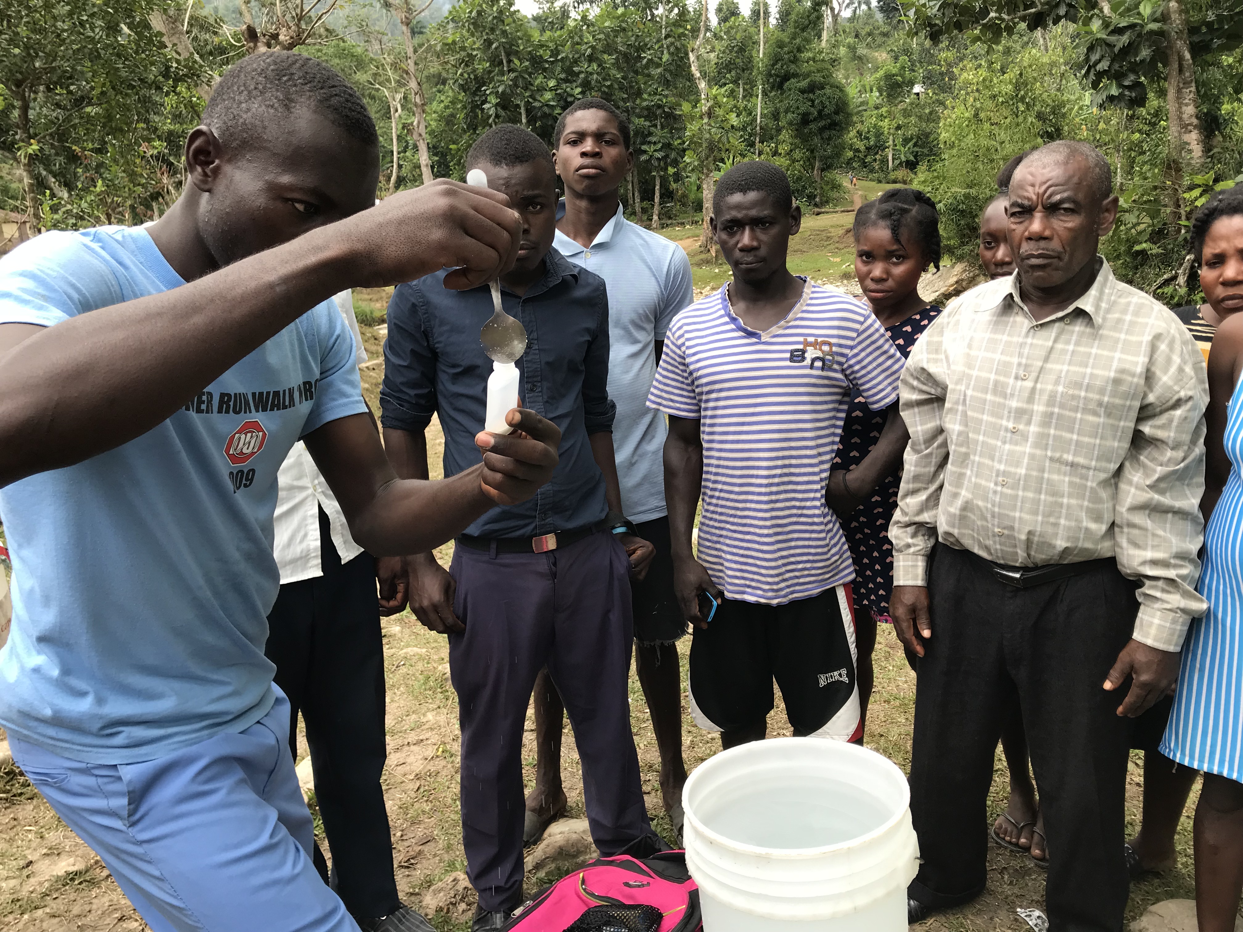 Portable Electrolytic Purifiers are changing the lives of locals in Port-Au-Prince Haiti. In partnership with Friar Suppliers, Aqua Research, LL...