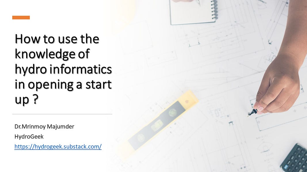 Case Studies of HydroInformatics Startupshttps://hydrogeek.substack.com/p/how-to-use-the-knowledge-of-hydroinformatics?sd=pf#startups #hydroinfo...