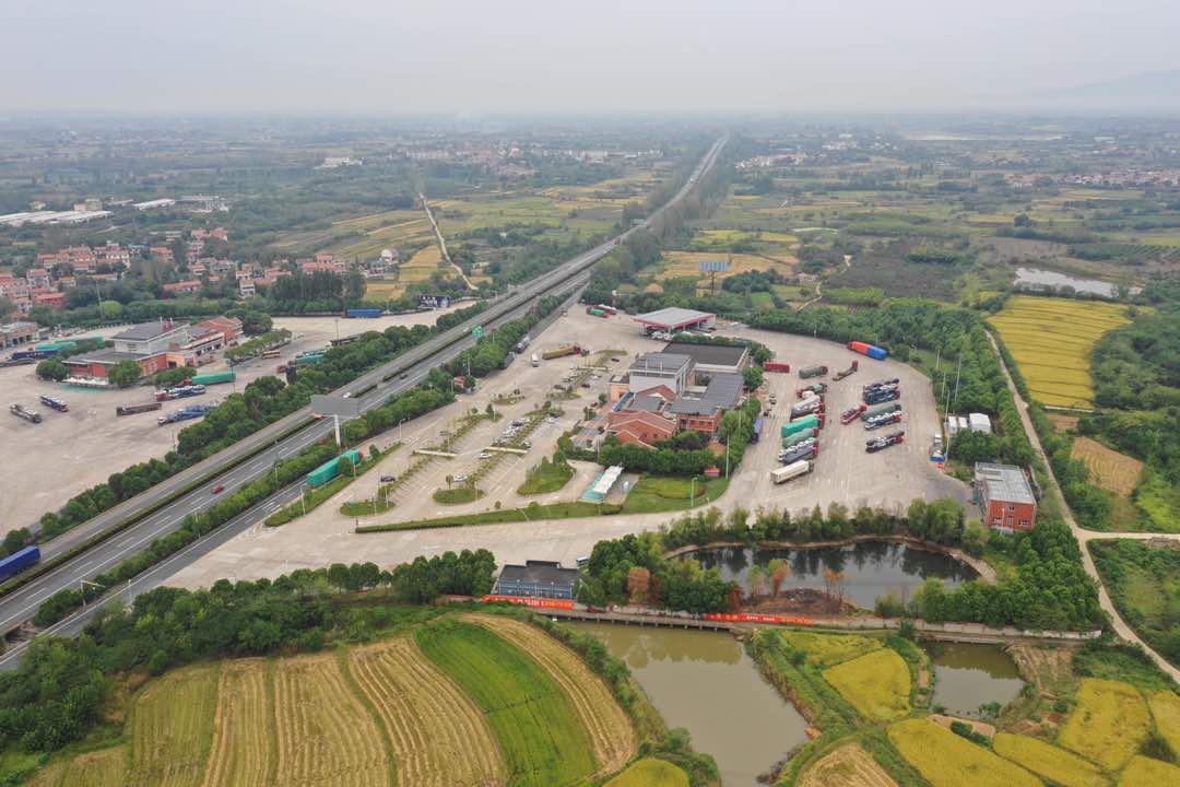 Aspiral Smart Packaged Wastewater Treatment System in Xiaogan Highway Service Area, China