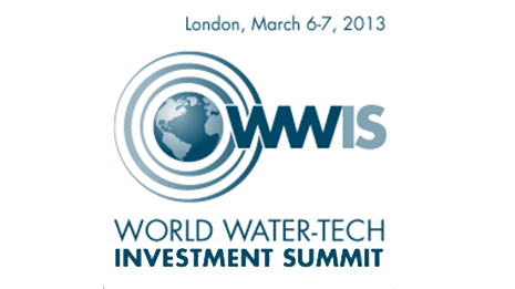 World Water Tech Investment Summit 2013