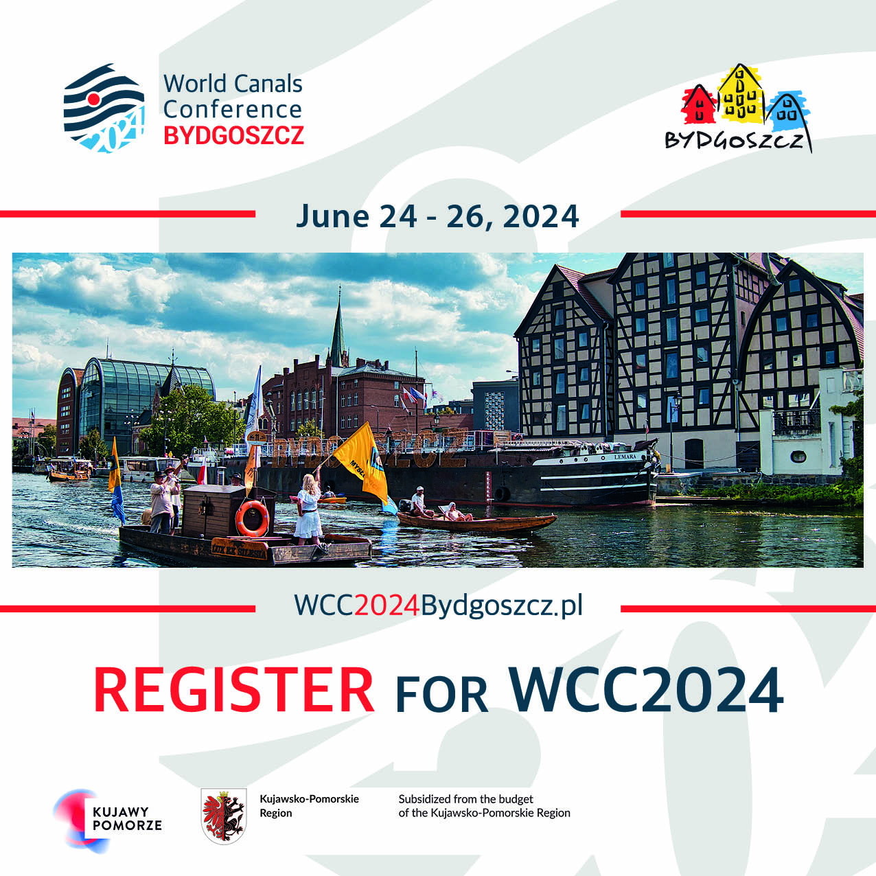 World Canals Conference 2024 Bydgoszcz