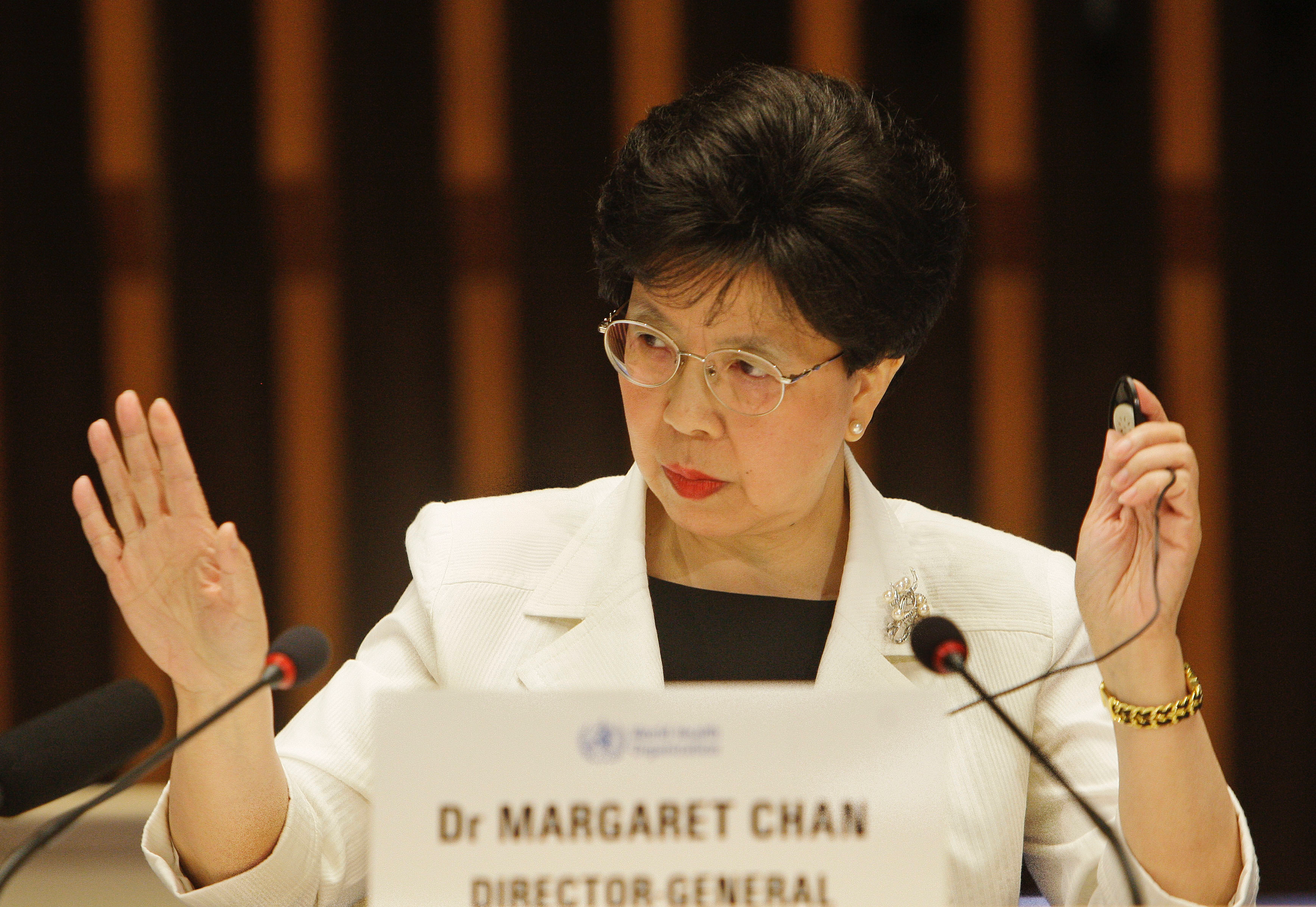 Margaret Chan, Former Director-General :World Health Organization