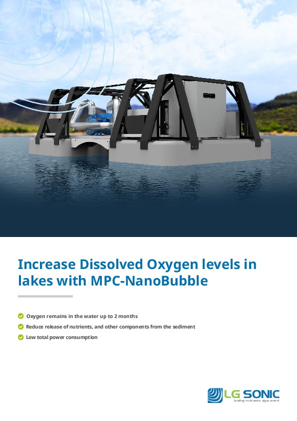 Lakes Can Breathe Again: Introducing MPC-NanoBubble at Aquatech 2019