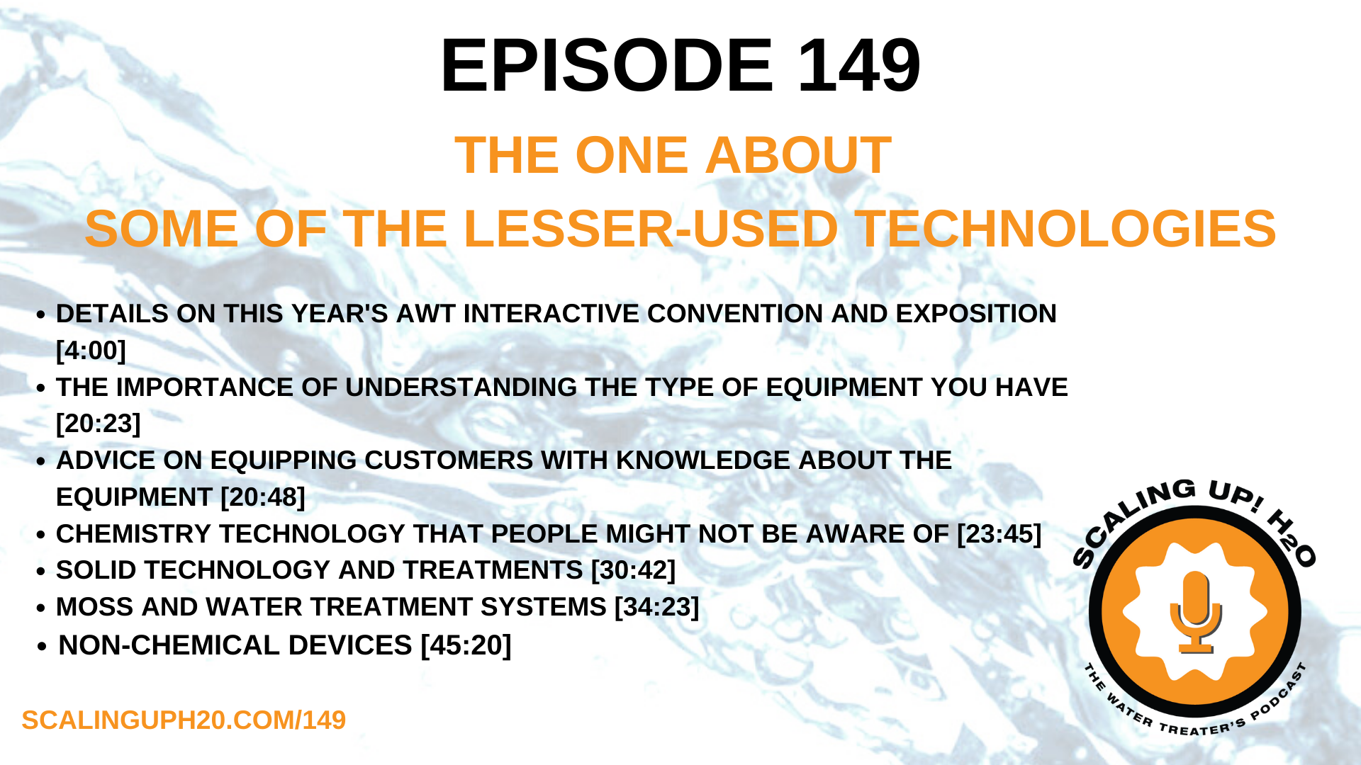 149 The One About Some of the Lesser-Used Technologies - Scaling UP! H2O