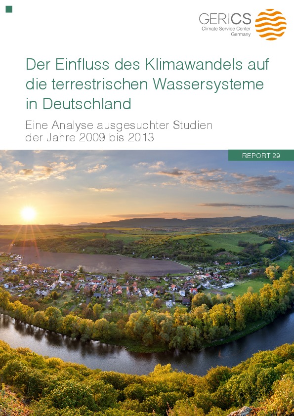 Der Einfluss des Klimawandels auf die terrestrischen Wassersysteme in Deutschland