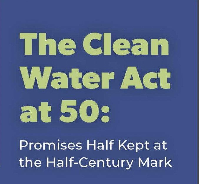 The US Clean Water Act on its 50th birthday