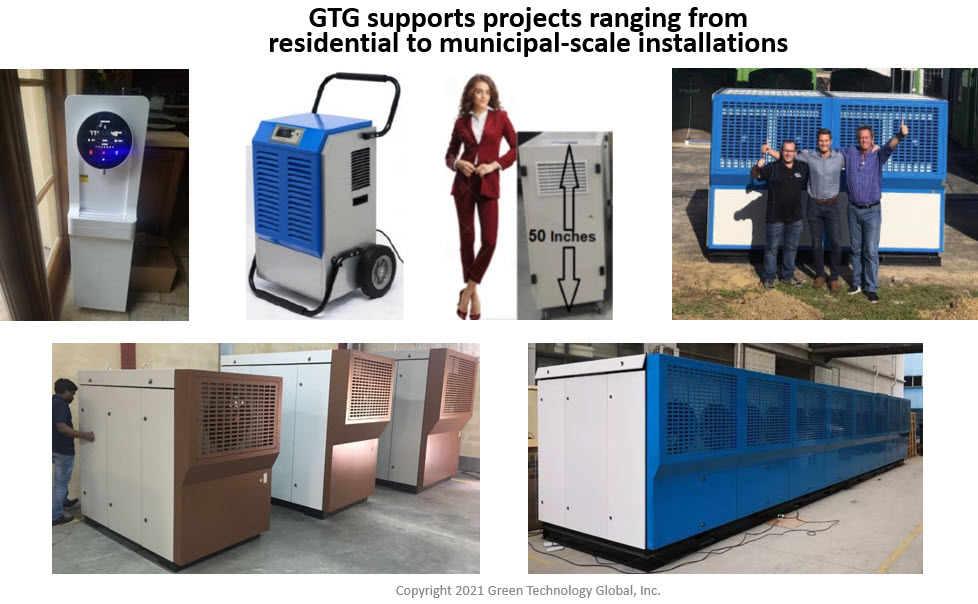 Green Technology Global Announces Release of 4th Generation #AtmosphericWaterGenerators That Produce Fresh Drinking Water from Air Daily https:/...