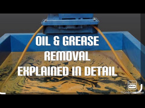 Oil and Grease removal in wastewater Tutorial
