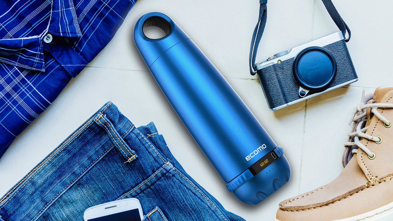 Bottle Tests Water for Contamination and Purifies It