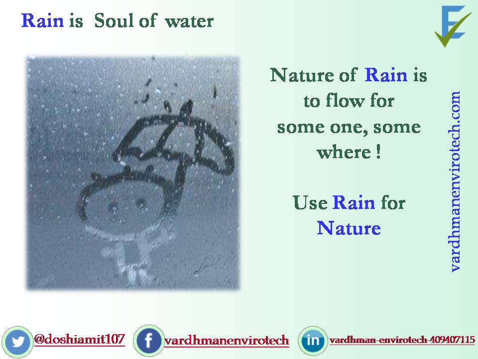 Rain is Nature, Rain is Energy, Rain is Life, Rain is Urbanization, Rain is Industry, Rain is Agriculture, Rain is Food, Rain enables Equality, ...