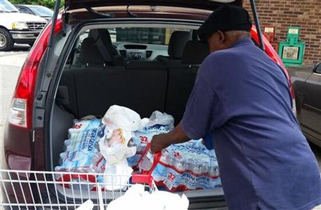 Bottled water selling quickly after Alabama water warning