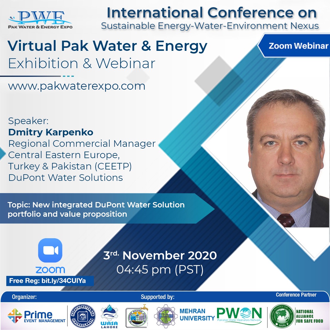 Webinar on Virtual Pak Water & Energy Expo. 3 - 5 November 2020.Free ​​​​​​​​​Registration: ​​​​​​​​​bit.ly/...