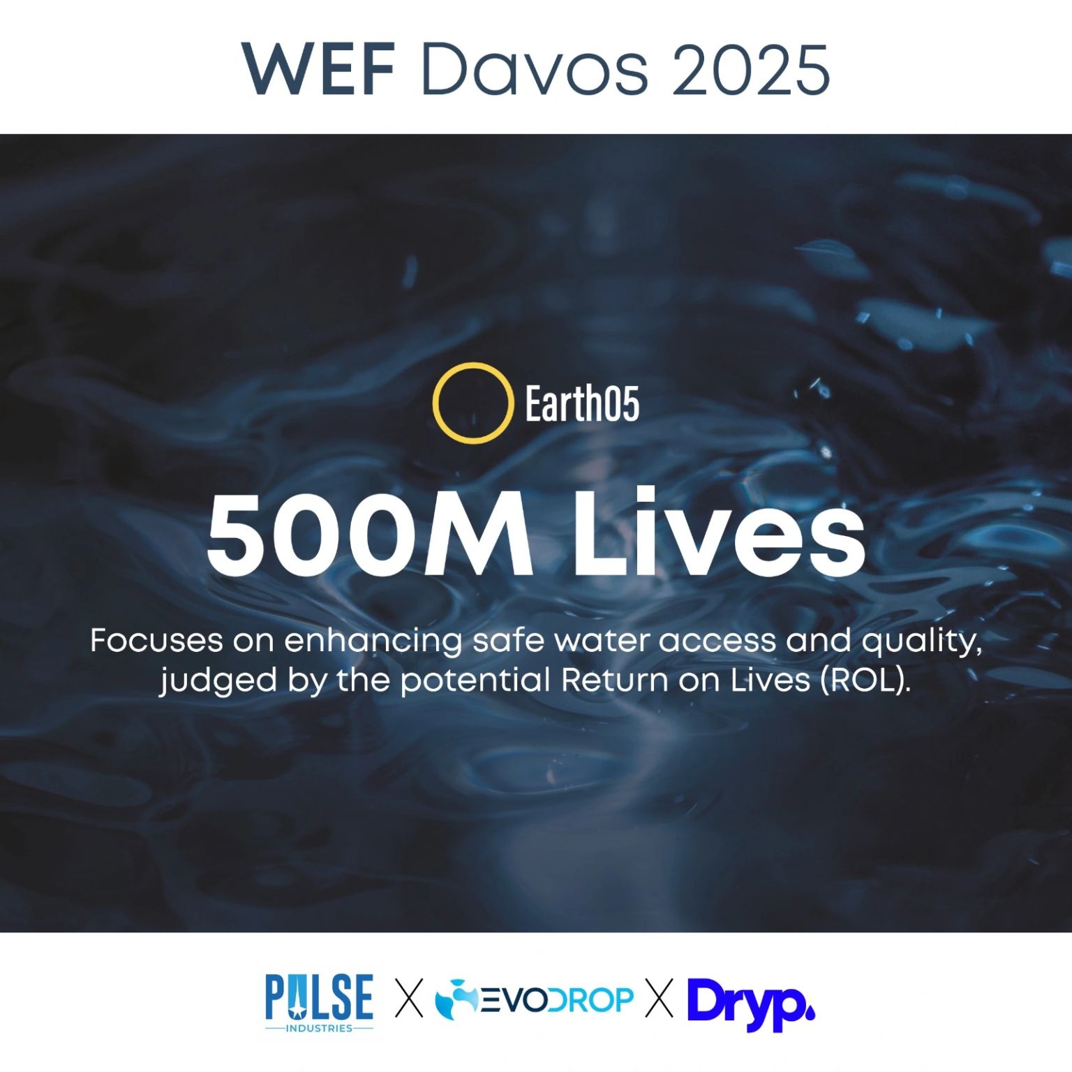 🌍 A Historic Milestone at WEF Davos 2025: Celebrating Co-Creation for Impact! 💧We are beyond thrilled to announce that Evodrop, in partner...