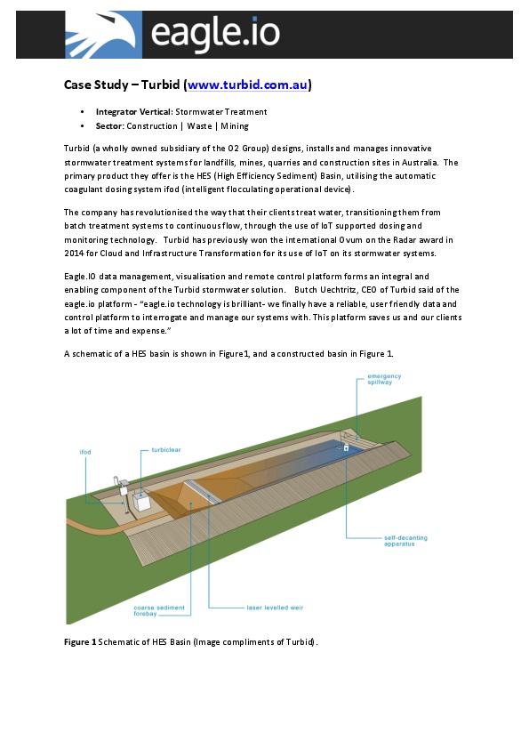 Understand how Eagle.io can deliver Real-Time Data Visualisation and Management of environmental data for Turbid Stormwater Solutions. Eagle.io ...