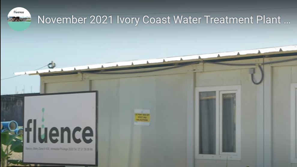 November 2021 Ivory Coast Water Treatment Plant Construction
