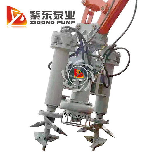 Excavator hydraulic submersible sand pump